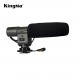 Kingma MIC-108 Directional Stereo High Sensitive Camera Microphone For Interview Recording
